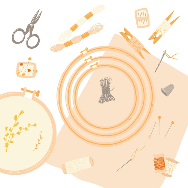 Инструменты для вышивки